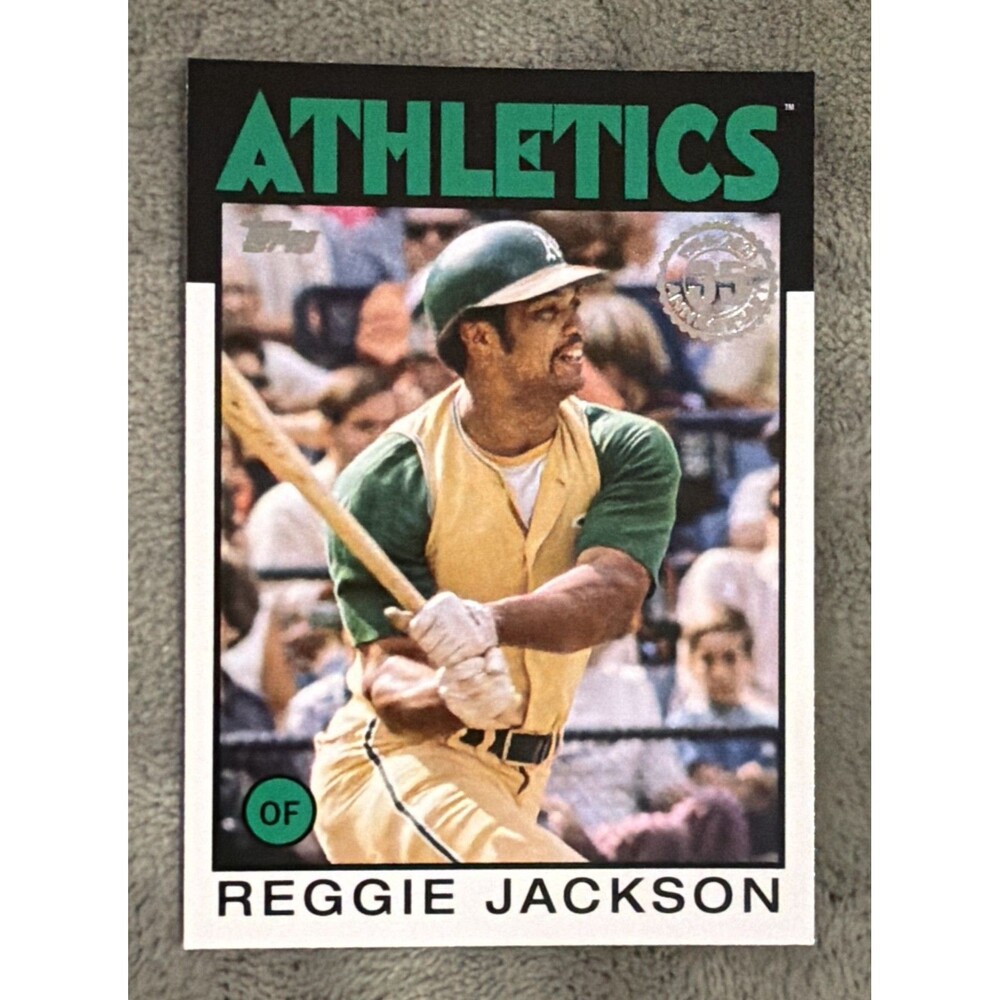 2021 Topps Update Series - 1986 Topps Baseball 35th Anniversary Reggie...